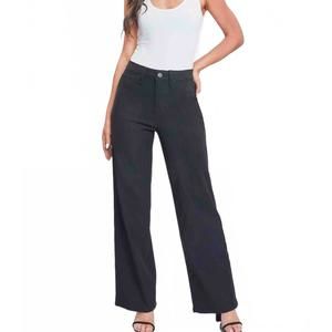 NEW YMI hyperstretch high rise wide leg pants in black